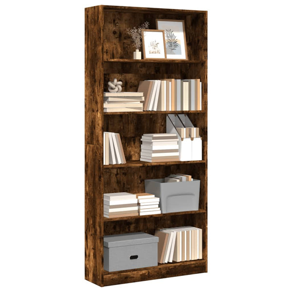 Bücherregal Räuchereiche 80x176 cm