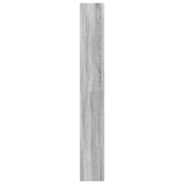 Bücherregal Grau Sonoma 80x176 cm
