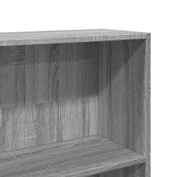 Bücherregal Grau Sonoma 80x176 cm