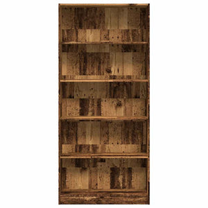 Bücherregal Altholz-Optik 80x176 cm