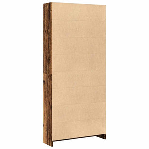Bücherregal Altholz-Optik 80x176 cm
