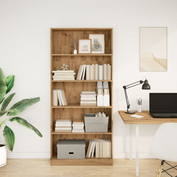 Bücherregal Artisan Eiche 80x176 cm