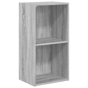 Bücherregal Grau Sonoma 40x30x77 cm