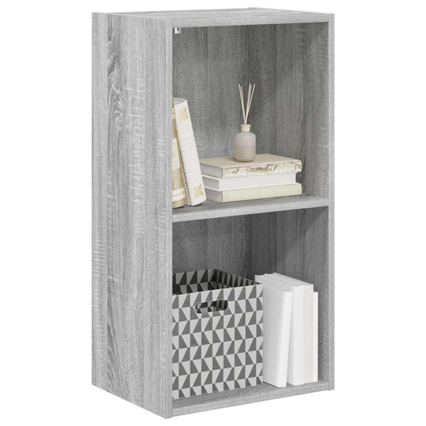 Bücherregal Grau Sonoma 40x30x77 cm