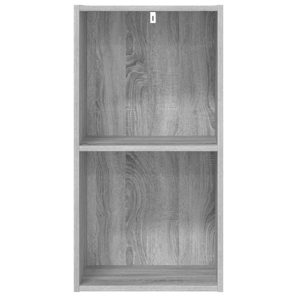 Bücherregal Grau Sonoma 40x30x77 cm