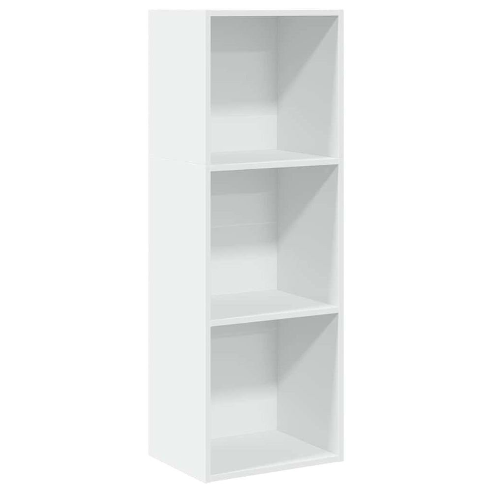 vidaXL Bookshelf White 40x30x114 cm Engineered Wood