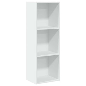 Bücherregal Weiß 40x30x114 cm