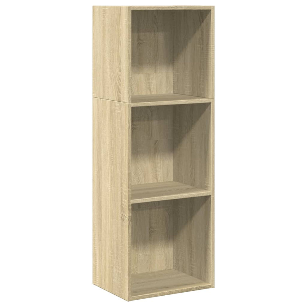 vidaXL Bookshelf Sonoma Oak 40x30x114 cm Engineered Wood
