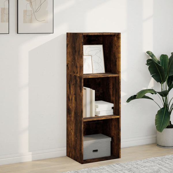 Bücherregal Räuchereiche 40x30x114 cm