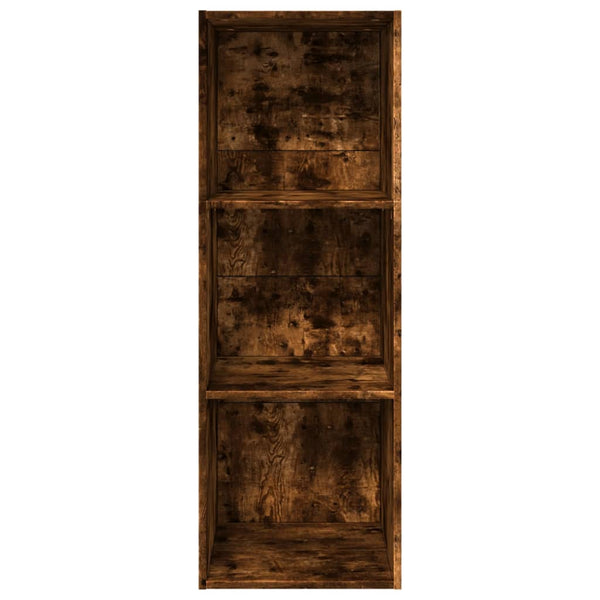 Bücherregal Räuchereiche 40x30x114 cm