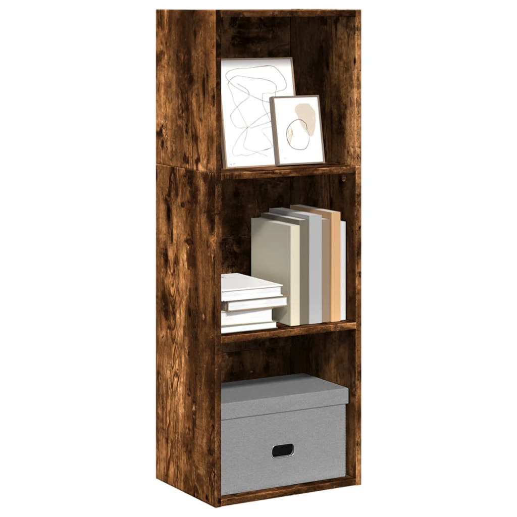 Bücherregal Räuchereiche 40x30x114 cm