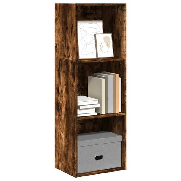 Bücherregal Räuchereiche 40x30x114 cm