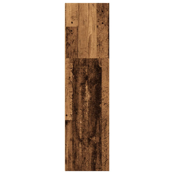 Bücherregal Altholz-Optik, 114 cm hoch