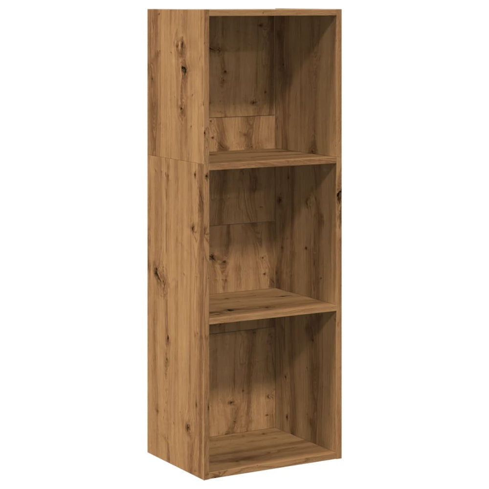 vidaXL Bookshelf Artisan Oak 40x30x114 cm Engineered Wood