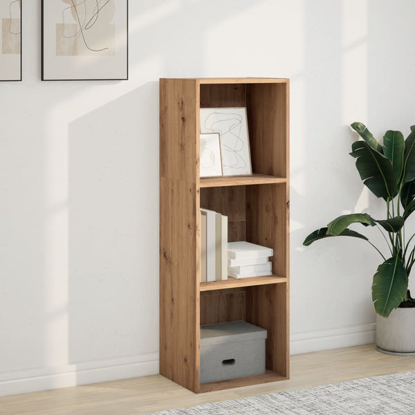 Bücherregal Artisan Eiche 40x30x114 cm