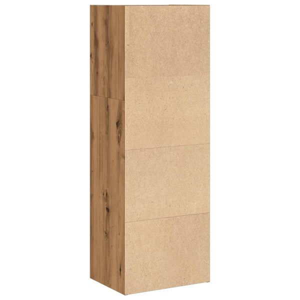 Bücherregal Artisan Eiche 40x30x114 cm