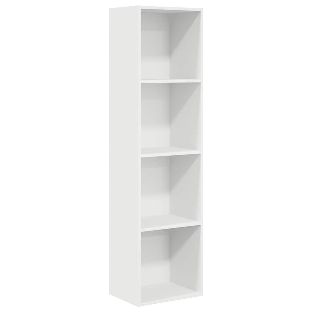 vidaXL Bookcase White 40x30x152 cm Engineered Wood