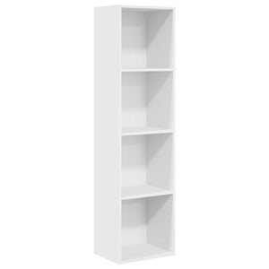Weißes Bücherregal 40x30x152 cm