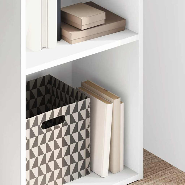 Weißes Bücherregal 40x30x152 cm