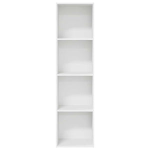 Weißes Bücherregal 40x30x152 cm