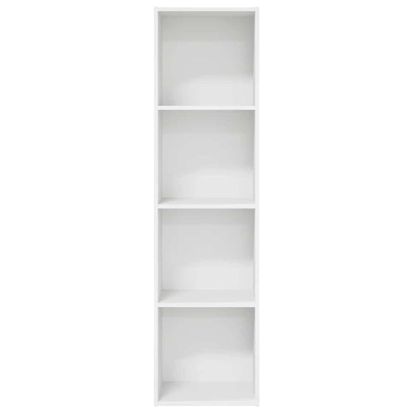 Weißes Bücherregal 40x30x152 cm