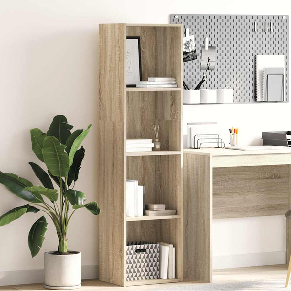 Bücherregal Sonoma Eiche 40x30x152 cm