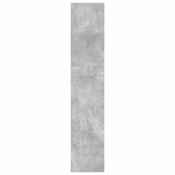 Bücherregal Betongrau 40x30x152 cm