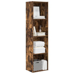 Bücherregal Räuchereiche 40x30x152 cm