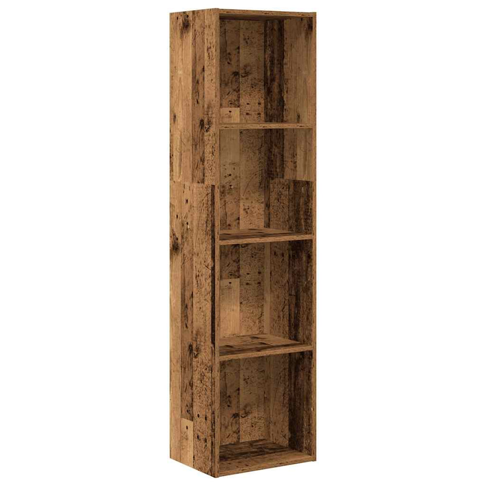vidaXL Bookcase Reclaimed Wood Look 40x30x152 cm Engineered Wood