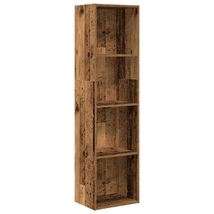 Bücherregal Altholz-Optik, 152 cm hoch