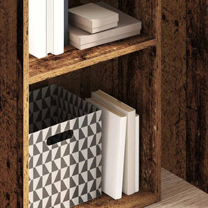 Bücherregal Altholz-Optik, 152 cm hoch