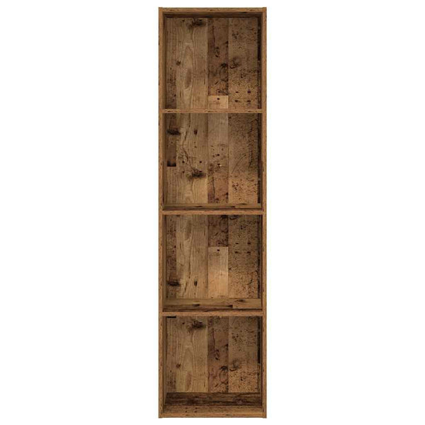 Bücherregal Altholz-Optik, 152 cm hoch