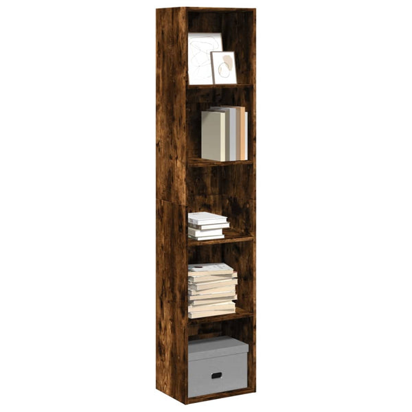 Bücherregal Räuchereiche 40x189 cm
