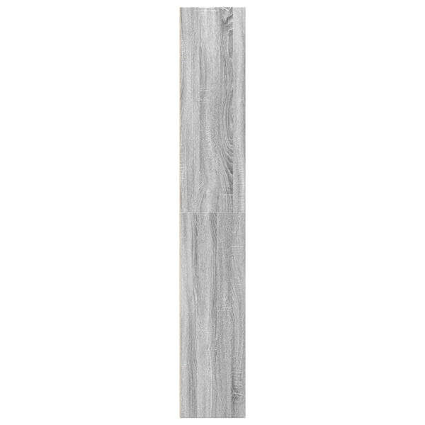 vidaXL Bibliothèque gris Sonoma 40x30x189 cm en bois d'ingénierie
