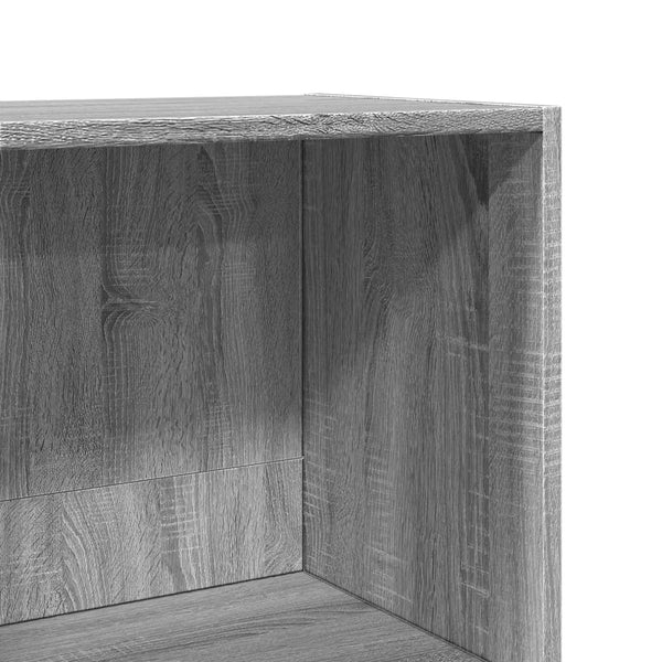 vidaXL Bibliothèque gris Sonoma 40x30x189 cm en bois d'ingénierie