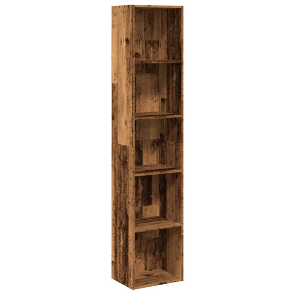 Bücherregal Altholz-Optik, 189 cm hoch