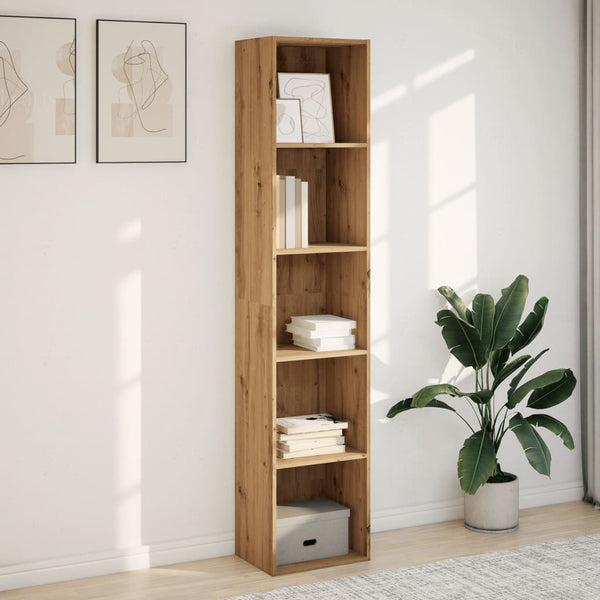 Bücherregal Artisan Eiche 40x30x189 cm