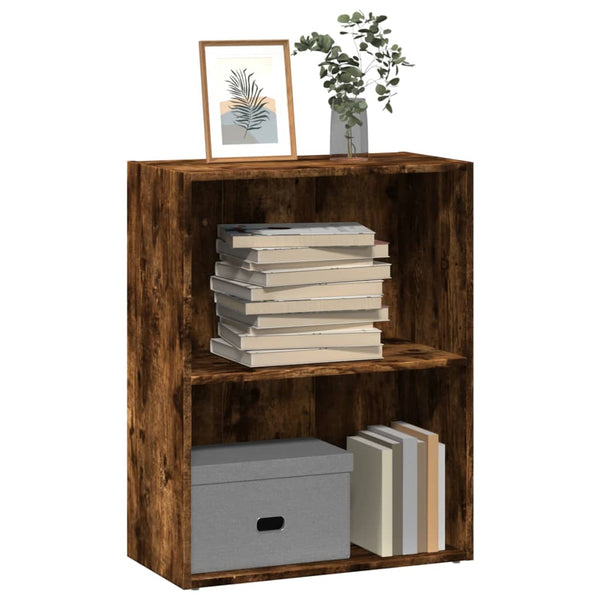 Bücherregal Räuchereiche 60x30x77 cm