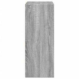 Bücherregal Grau Sonoma 60x30x77 cm