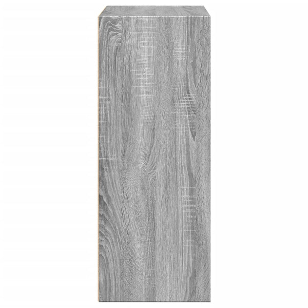 Bücherregal Grau Sonoma 60x30x77 cm