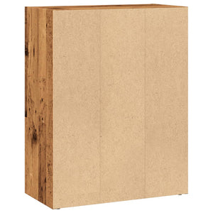 Bücherregal Altholz-Optik, 60 cm