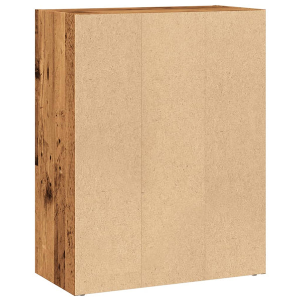 Bücherregal Altholz-Optik, 60 cm