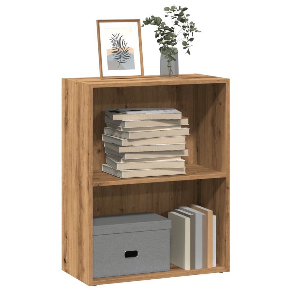 vidaXL Bookshelf Artisan Oak 60x30x77 cm Engineered Wood