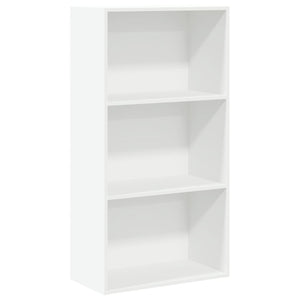 Bücherregal Weiß 60x30x114 cm
