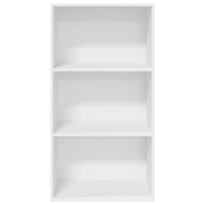 Bücherregal Weiß 60x30x114 cm