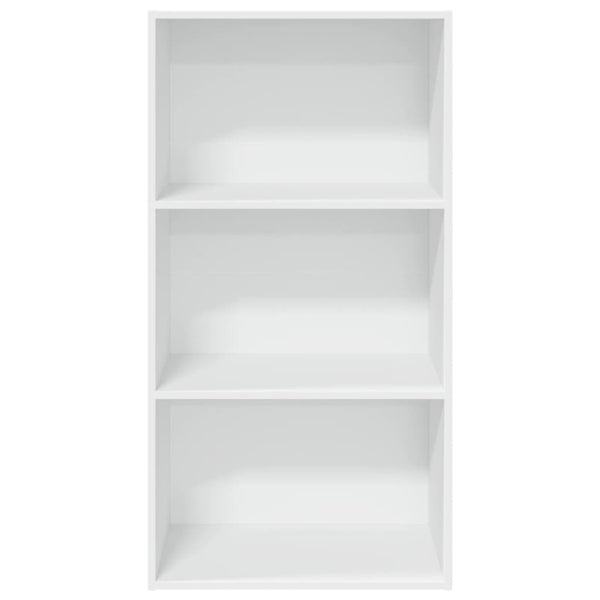 Bücherregal Weiß 60x30x114 cm