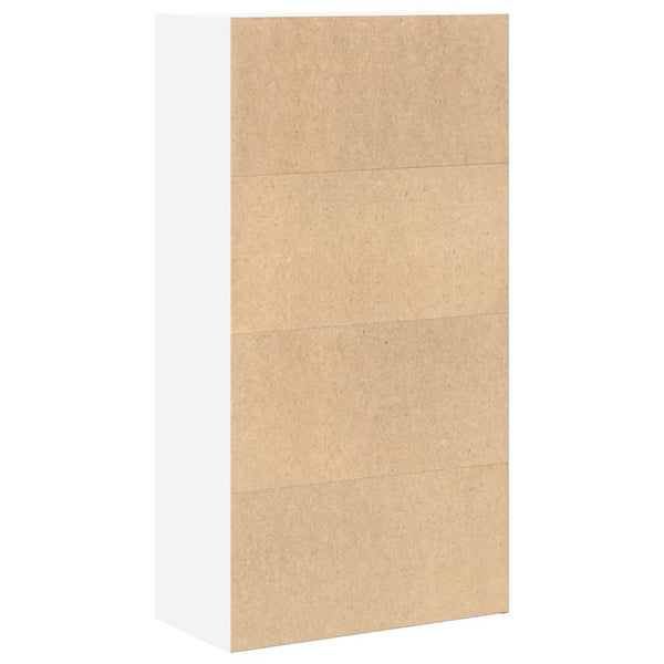 Bücherregal Weiß 60x30x114 cm