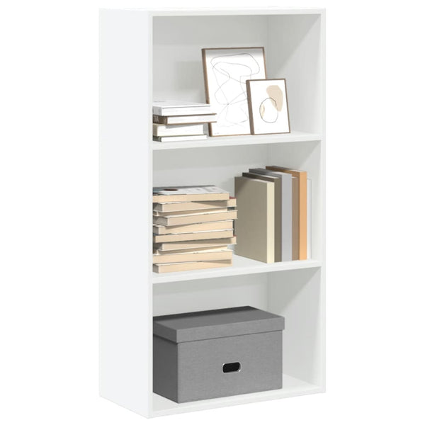 Bücherregal Weiß 60x30x114 cm