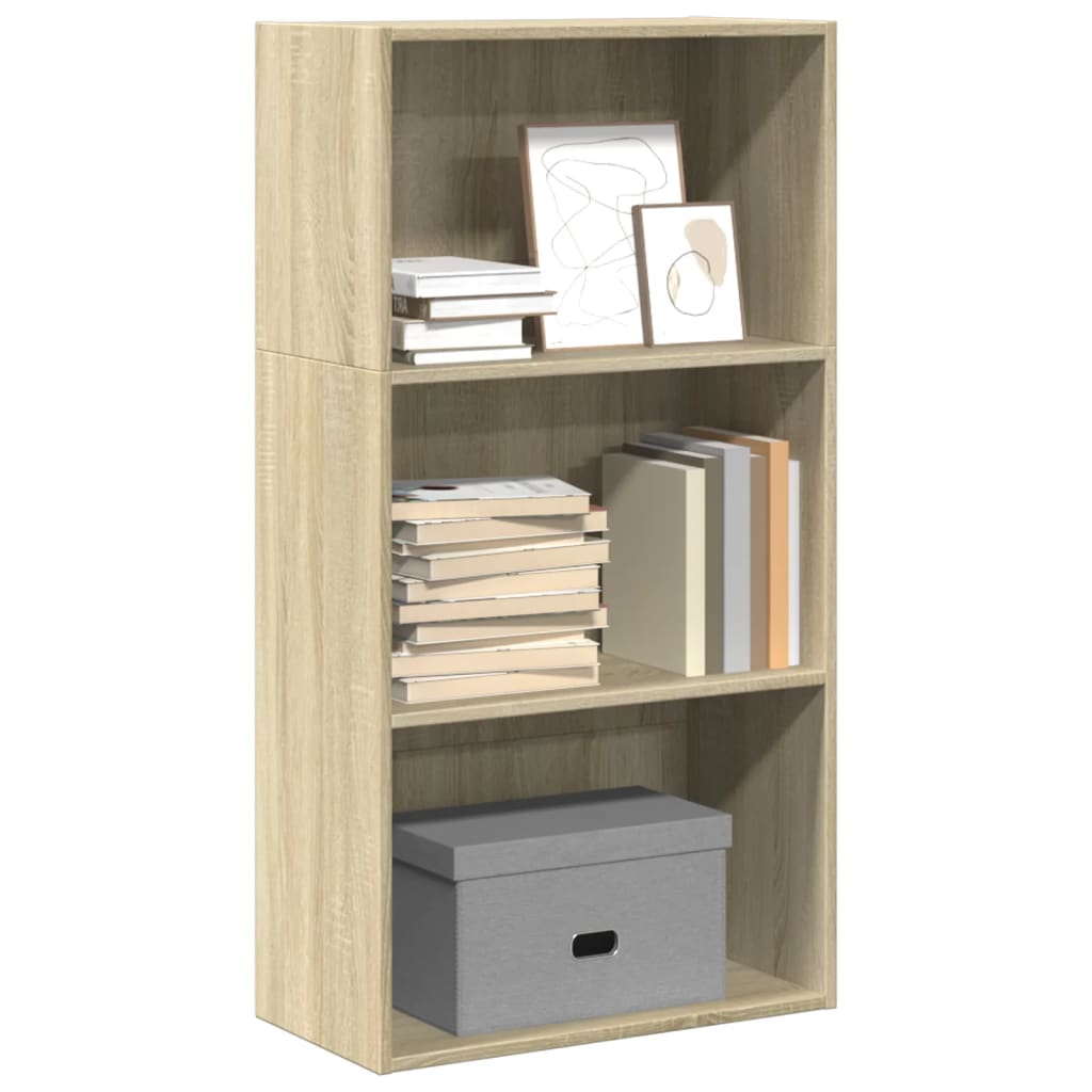 Bücherregal Sonoma Eiche 60x30x114 cm