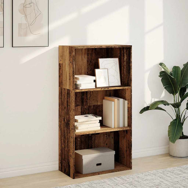 Bücherregal Altholz-Optik, 60 cm